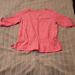 Croft & Barrow Pink Blouse